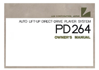Luxman PD-264-Owners-Manual